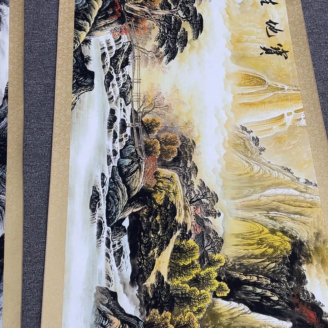 国画老师手笔手绘作品y