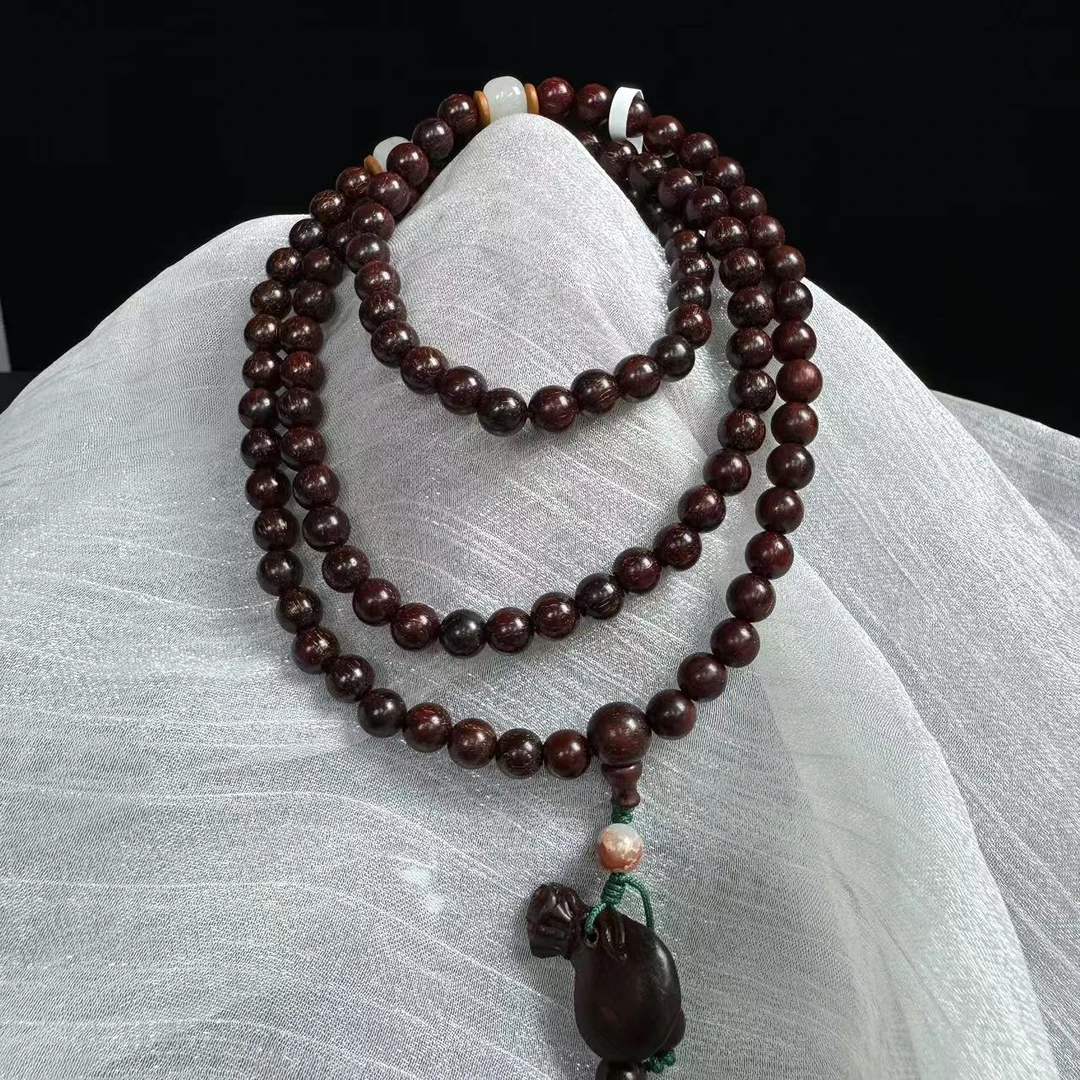 M-ac028血檀多圈手串