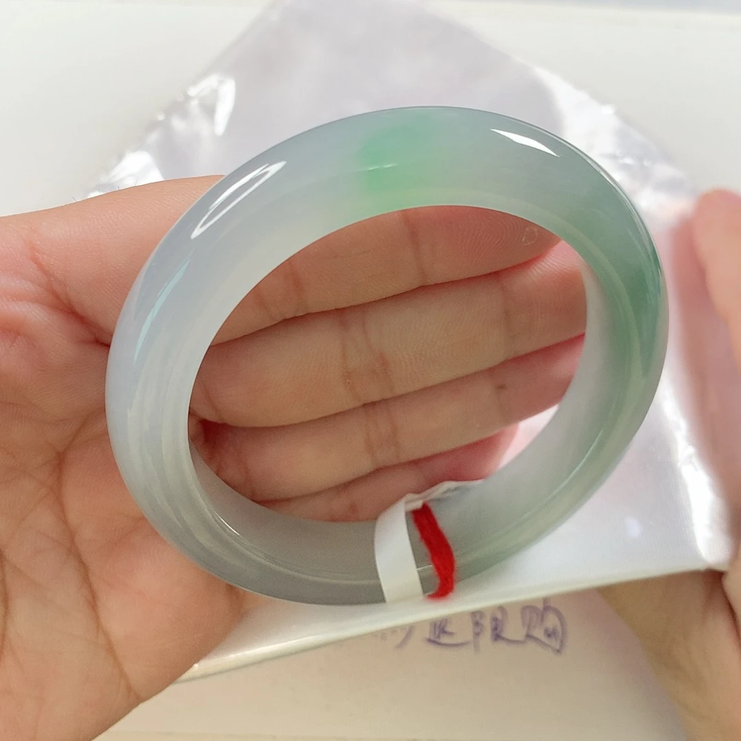 未镶嵌手镯翡翠冰胶果冻胶底②②④