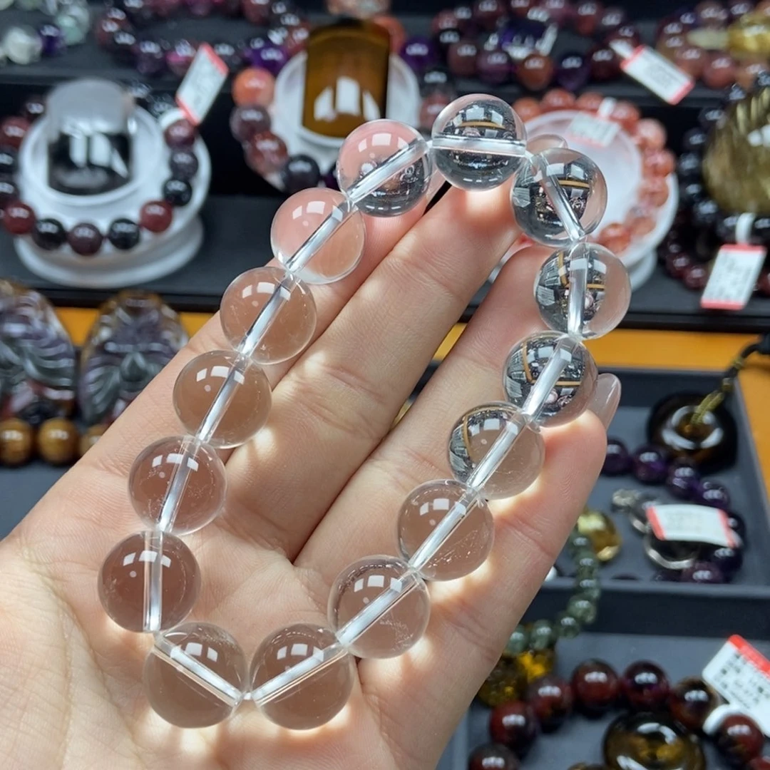 水晶白水晶手串未镶嵌晓**笑14.7mm