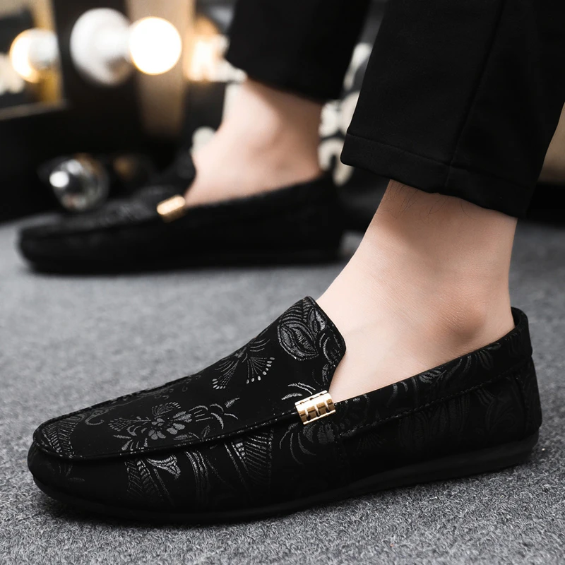 豆豆鞋男士夏季新款爆款透气百搭一脚蹬休闲布鞋开车鞋潮流懒人鞋