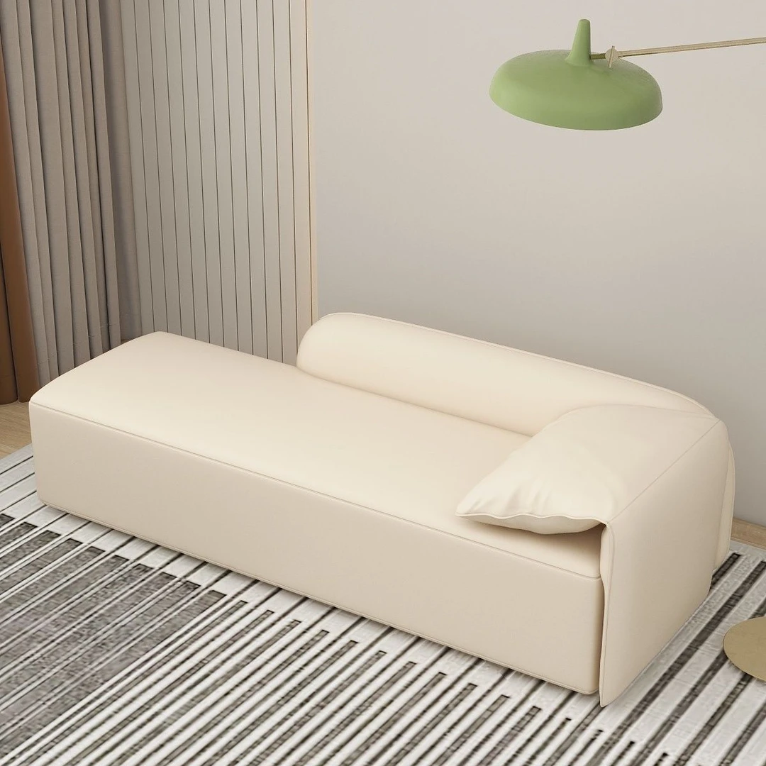 意式轻奢酒店卧室阳台贵妃躺椅小户型家用客厅沙发懒人单独贵妃椅