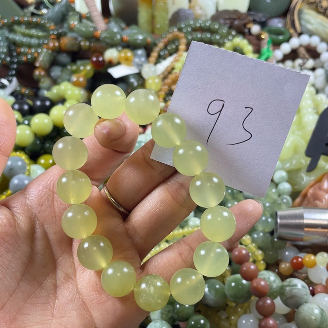 未镶嵌蛇纹石玉手串