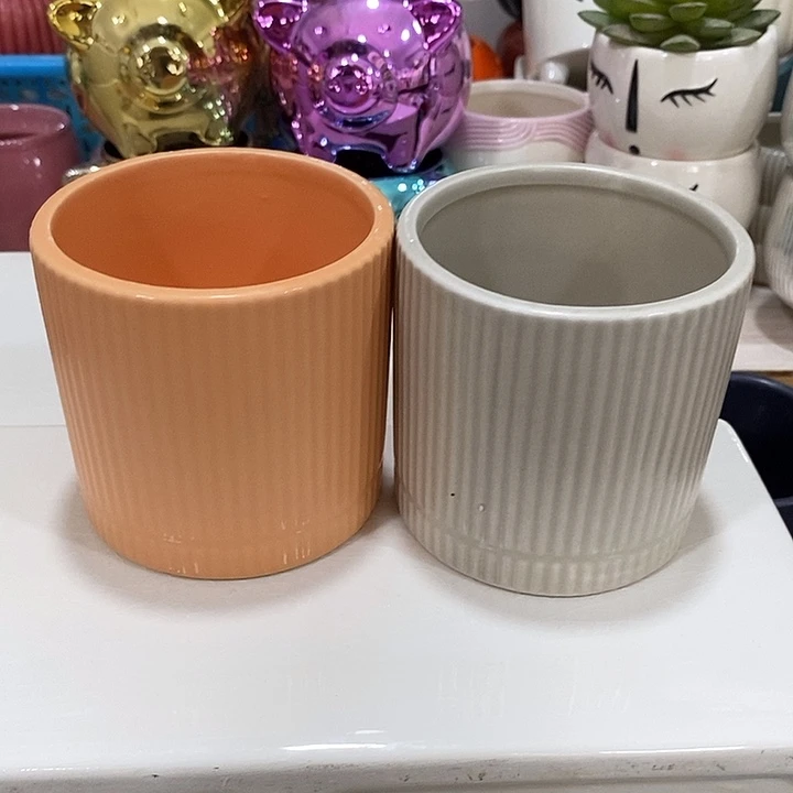 摆件陶盆有孔 微瑕介意勿拍