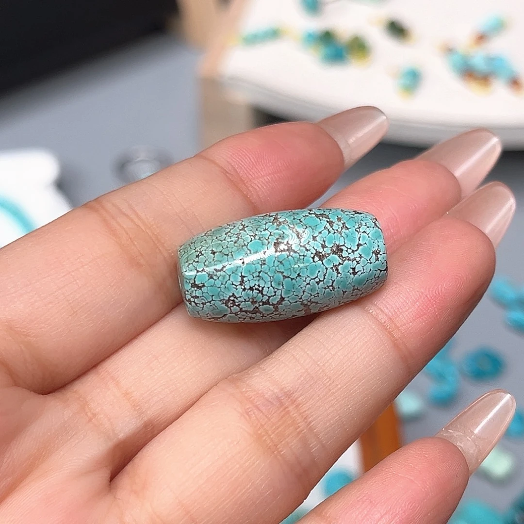 未镶嵌绿松石珠宝半成品