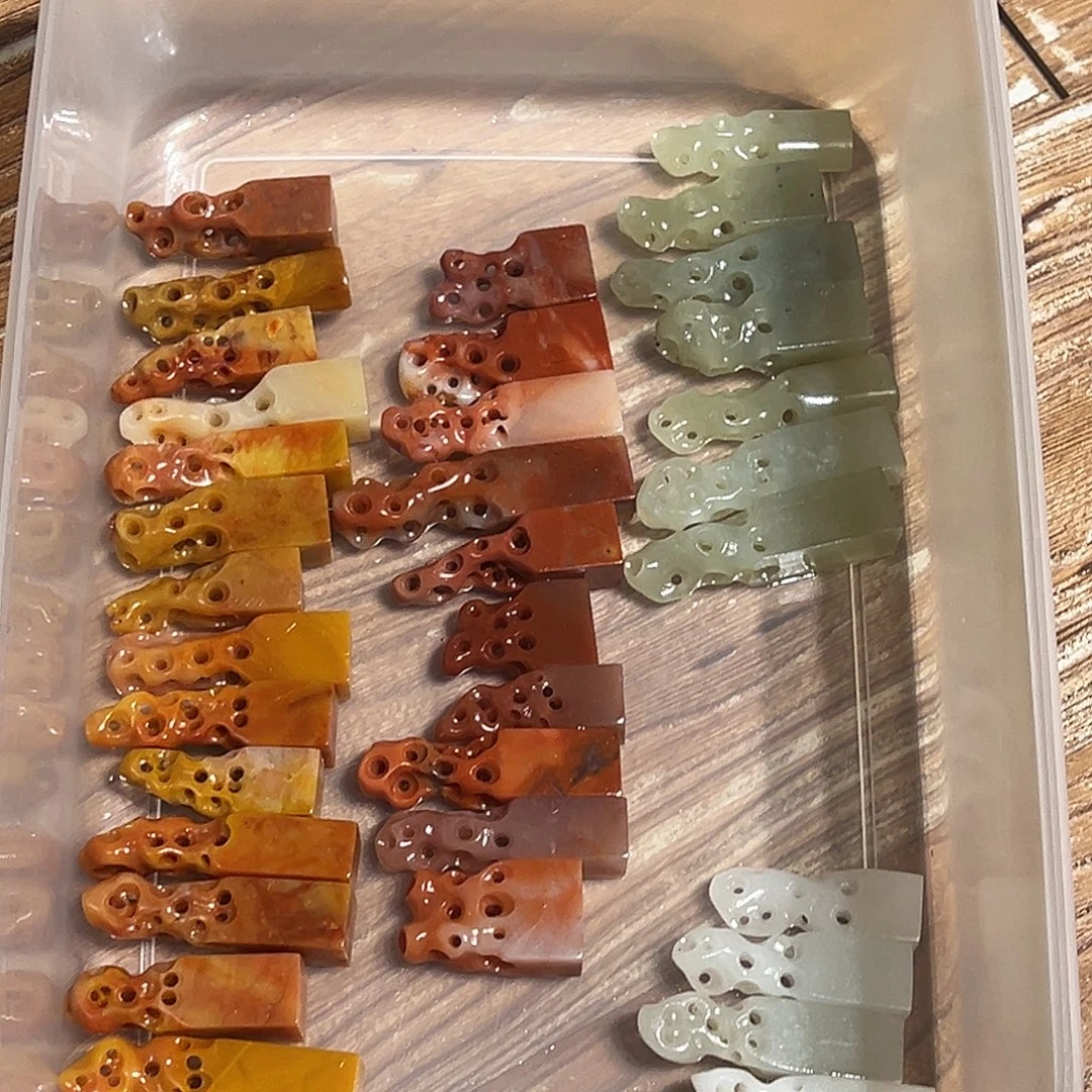 寿山石随机批发10个