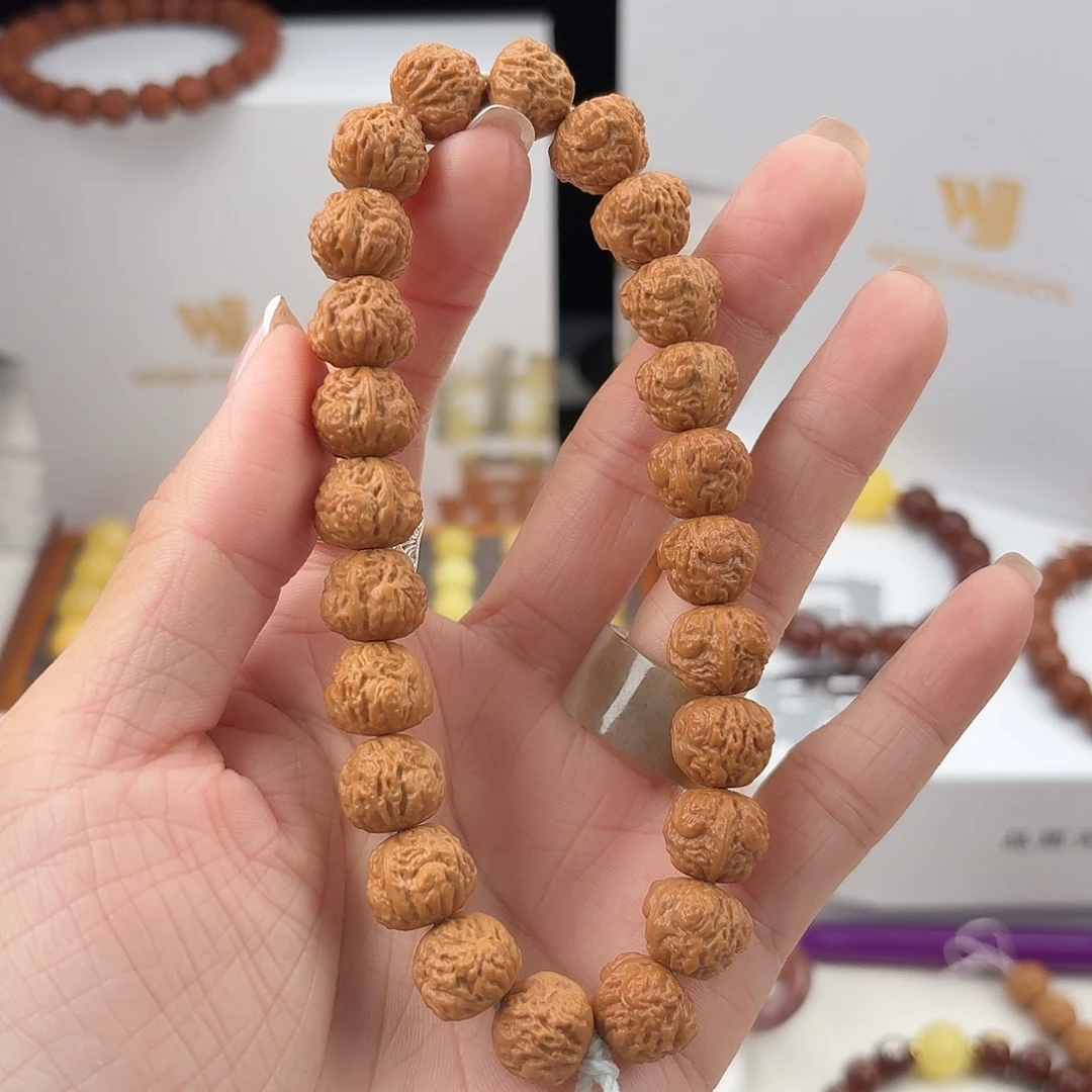 手串猴头核桃体验款三角蛙手持