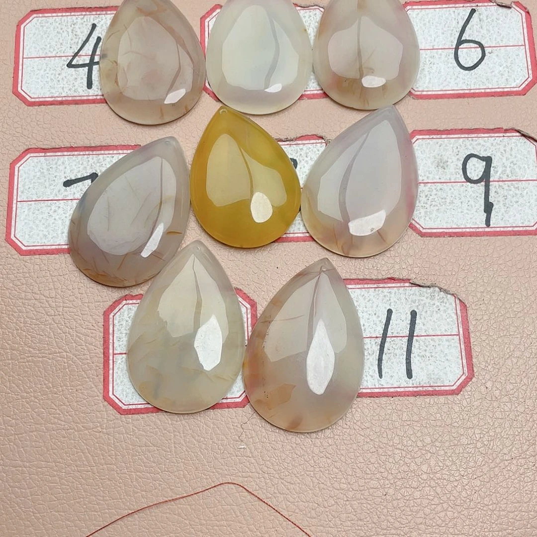 玛瑙/玉髓颈饰合金雨***虹