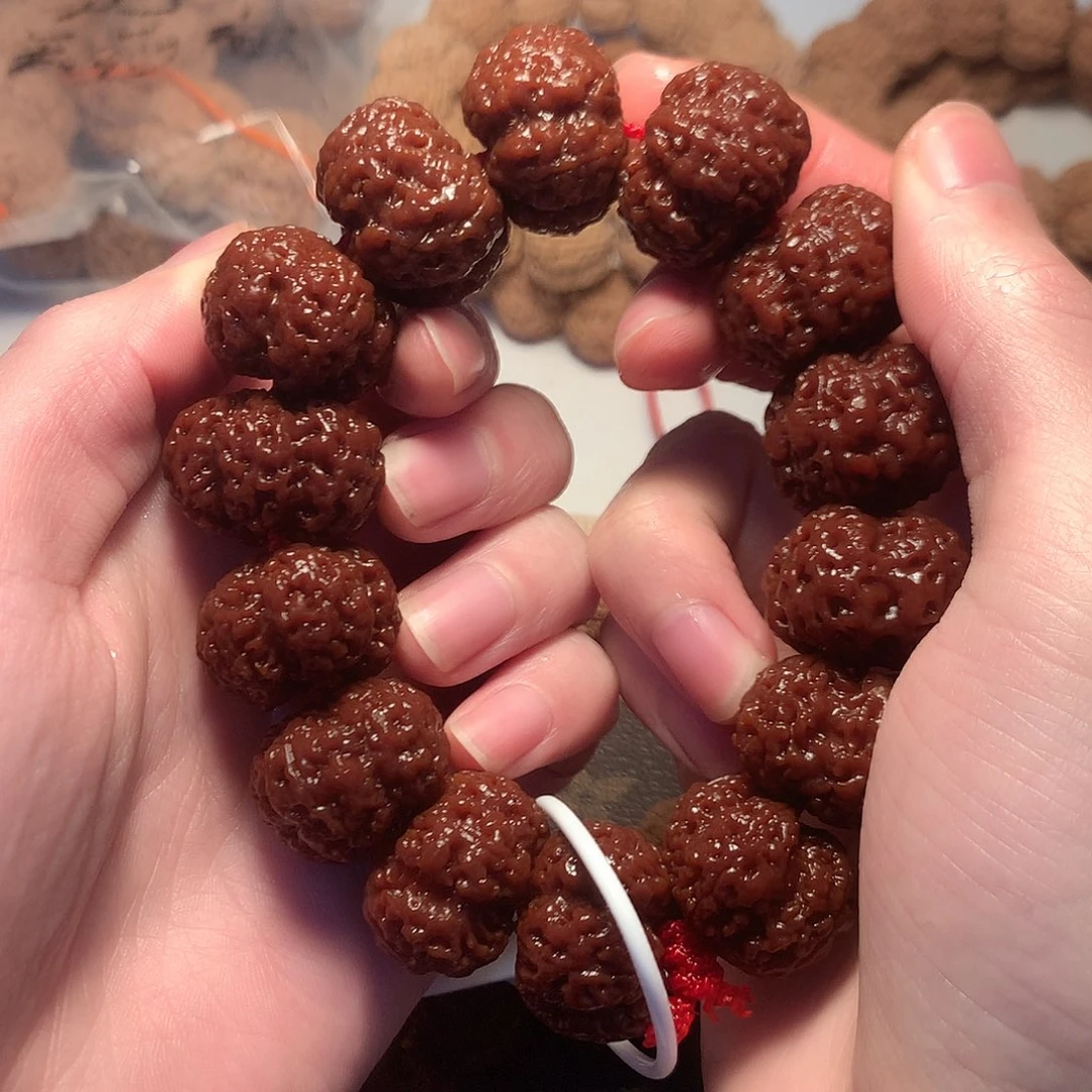 金刚菩提手串24飞碟梅花头货