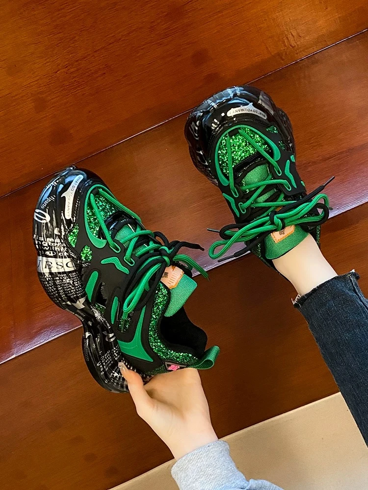 【爆款-现货】老爹鞋女款2025新款秋冬季鞋子休闲运动鞋女鞋