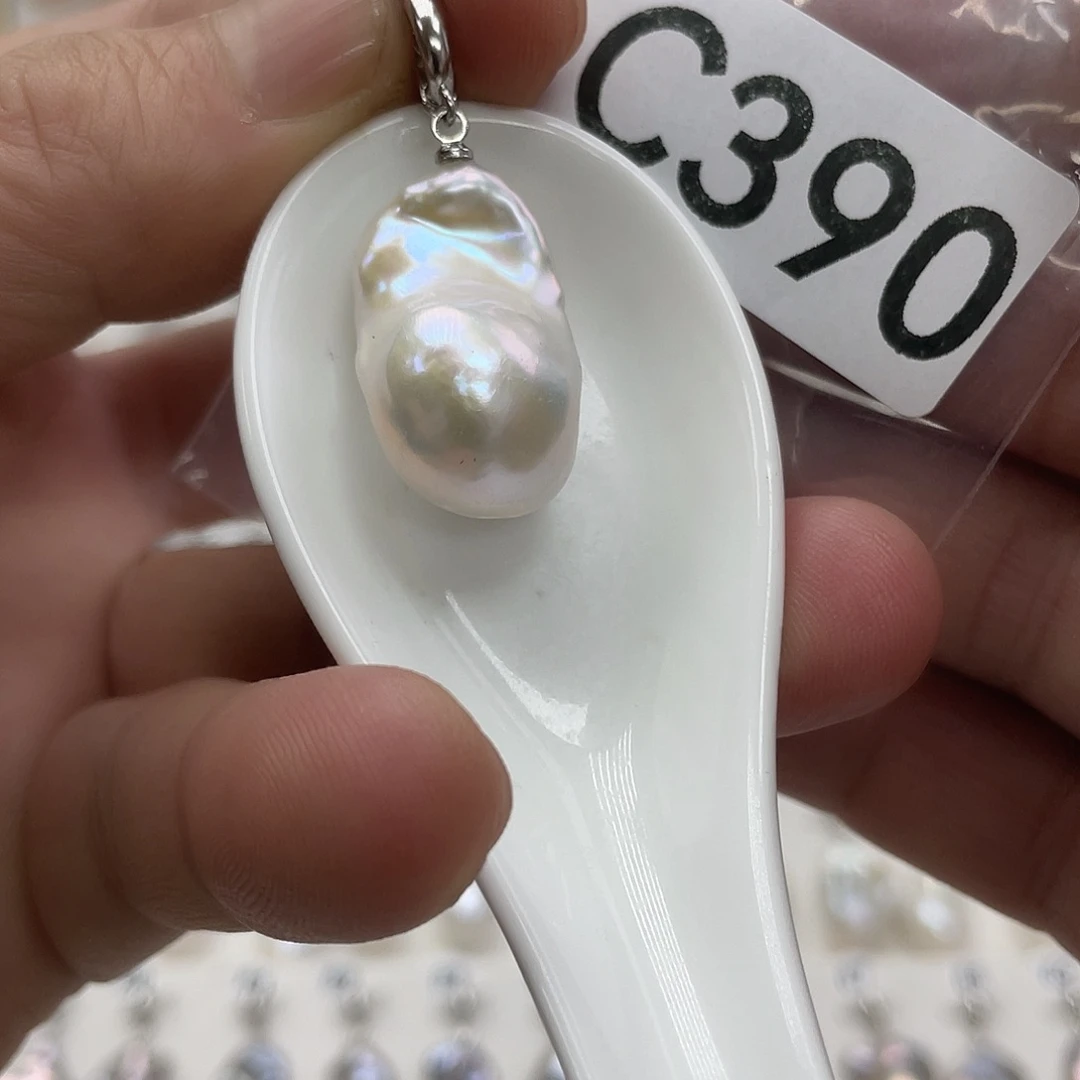 淡水珍珠颈饰银S925镶嵌凌***整