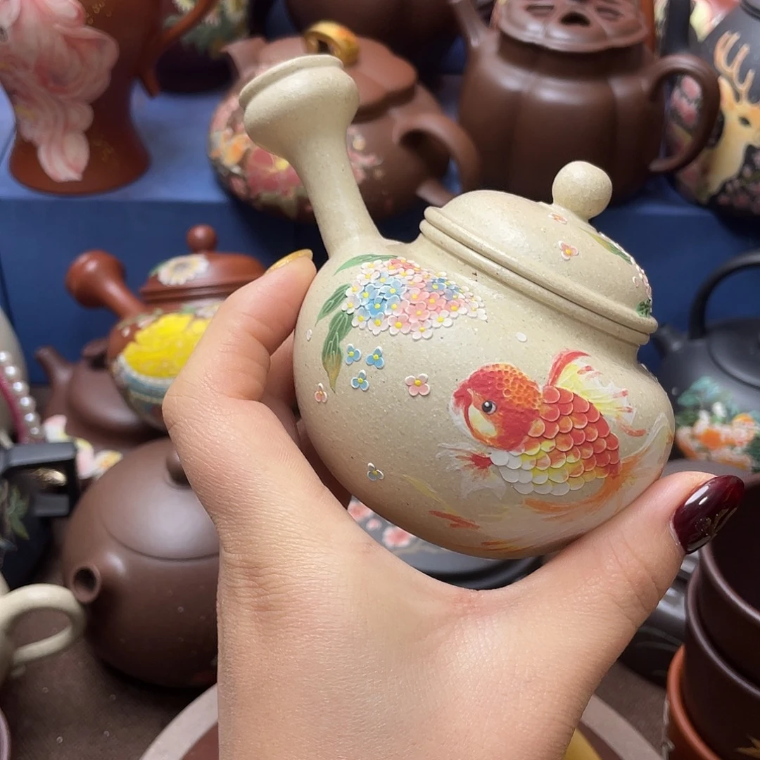 ****红泥茶杯紫砂主人杯170cc