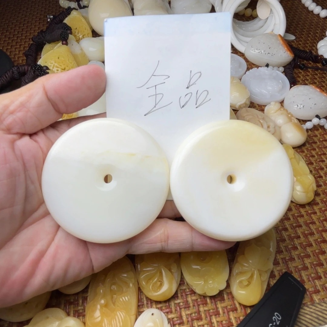非金属贝壳全品平安扣玉化