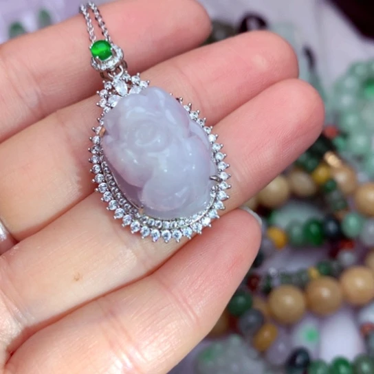 翡翠吊坠(不含链)未镶嵌