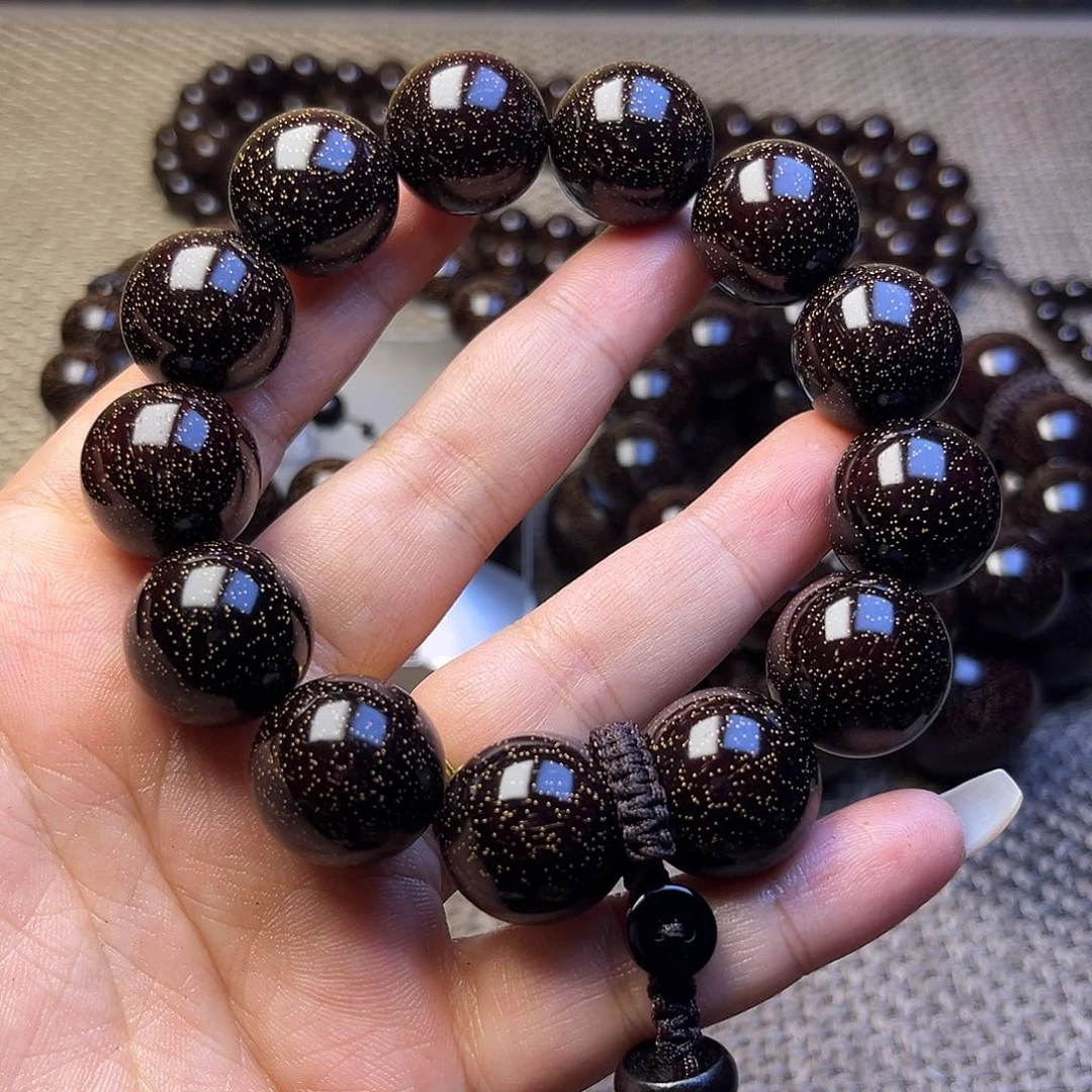 檀香紫檀（小叶紫檀）1.8 13颗爆星