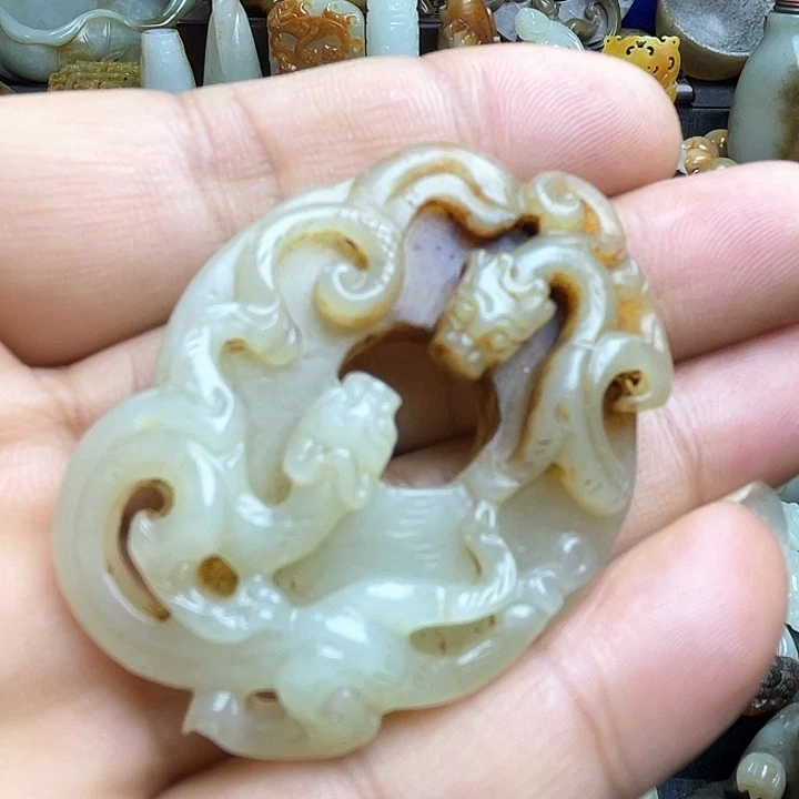 颈饰未镶嵌和田玉