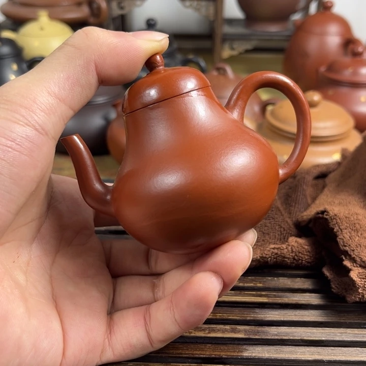 紫砂茶壶原矿紫砂半手工制作