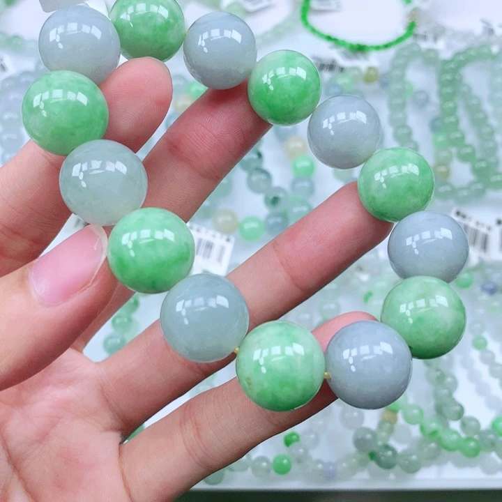 未镶嵌手链翡翠翡翠