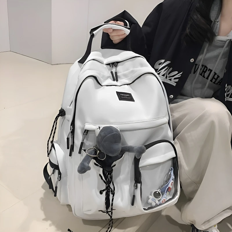 德国新款中学生书包男生初中生大容量背包男潮流高中学生双肩包女