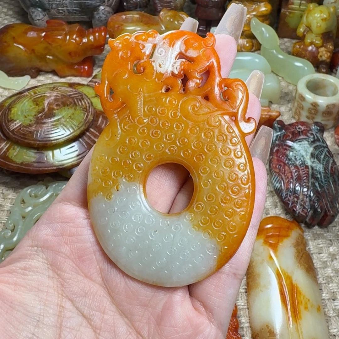 吊坠白玉菩提挂件