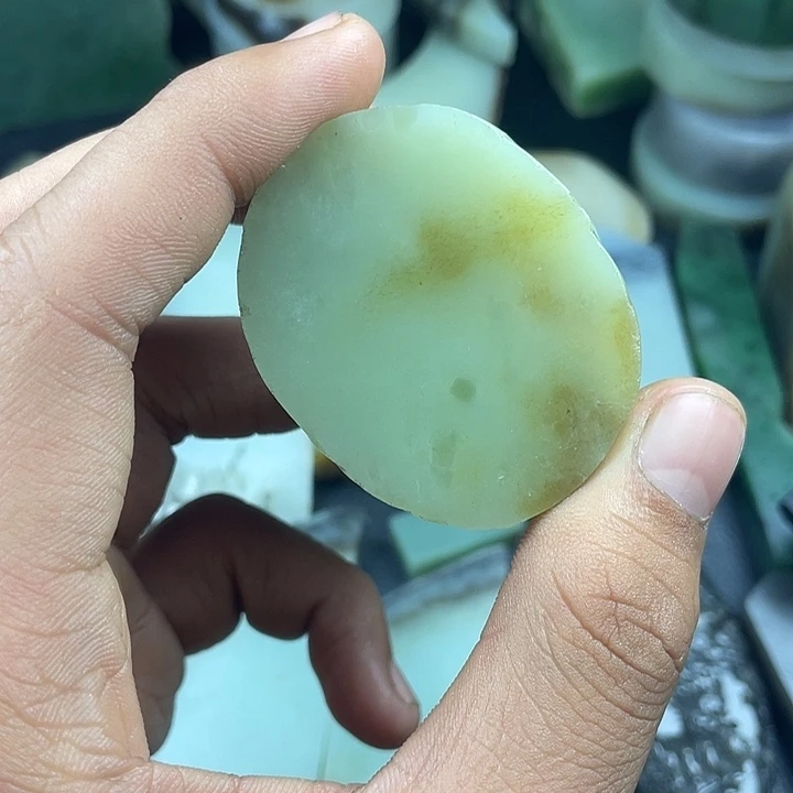 和田玉未镶嵌戒指