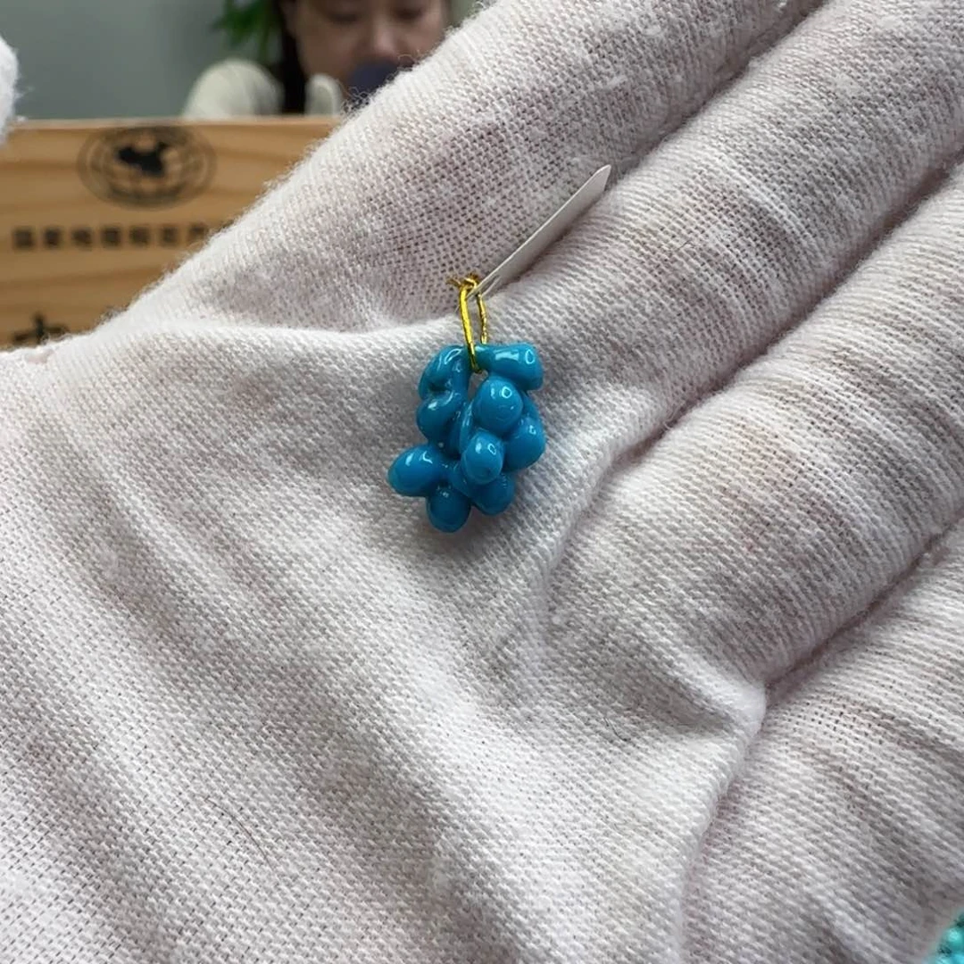 绿松石未镶嵌105多子多福+w