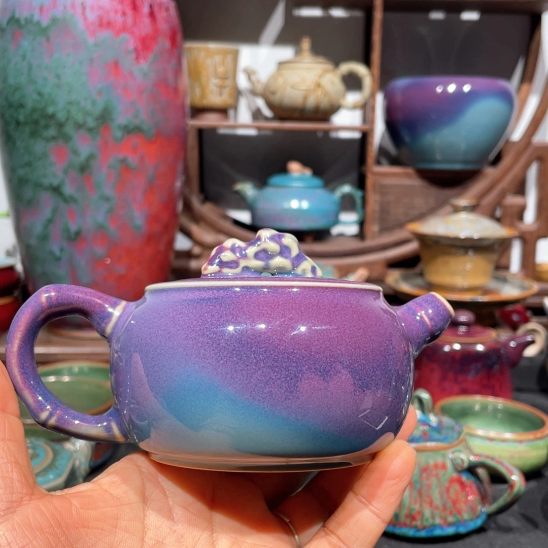 中国神后钧瓷茶器