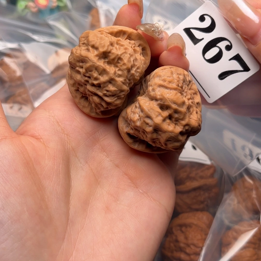 文玩核桃把件41蛙饼