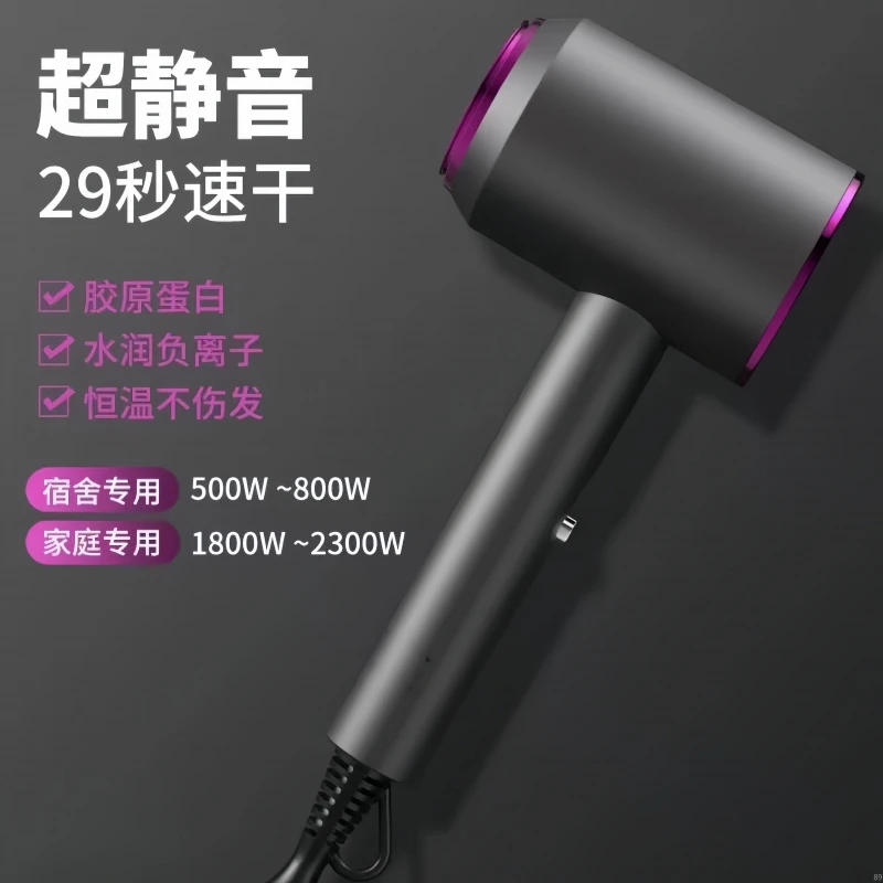 米家品质吹风机家用负离子护发学生宿舍用大风力速干电吹风筒静音