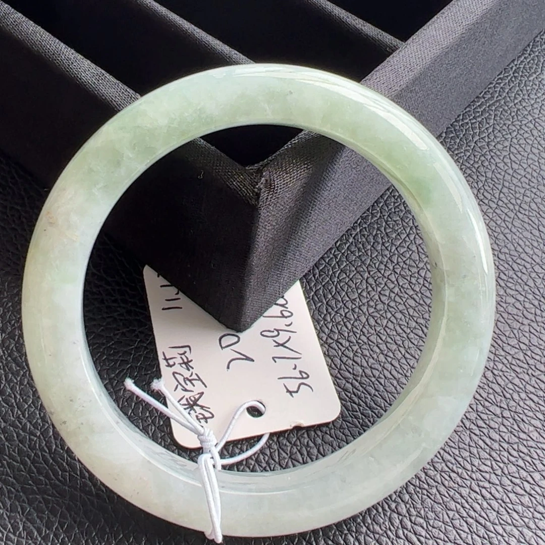 翡翠未镶嵌手镯56.5