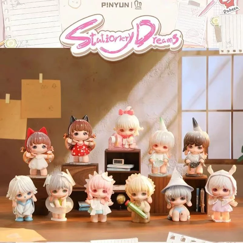 曦曦【踩尾巴后三位】Rabeea文具拾梦集盲盒二代潮玩手办