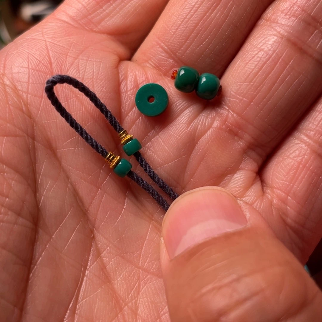 绿松石颈饰未镶嵌鹏*鹏