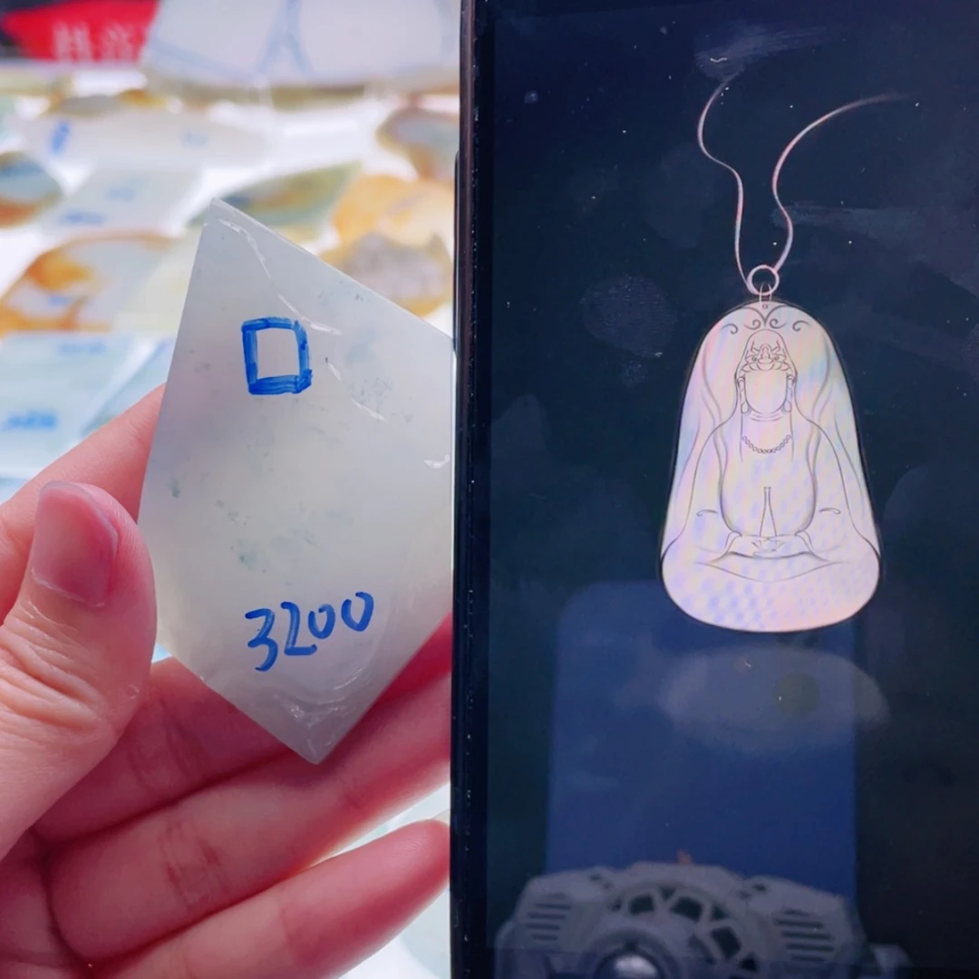 【闪购商品】定制翡翠未镶嵌天然翡翠包工