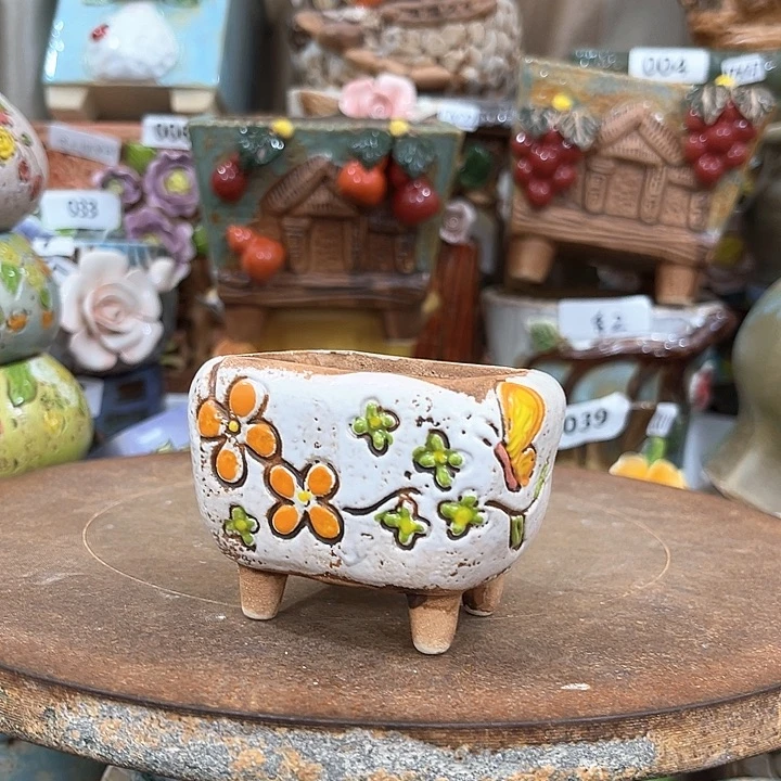 红陶粗陶多肉花盆