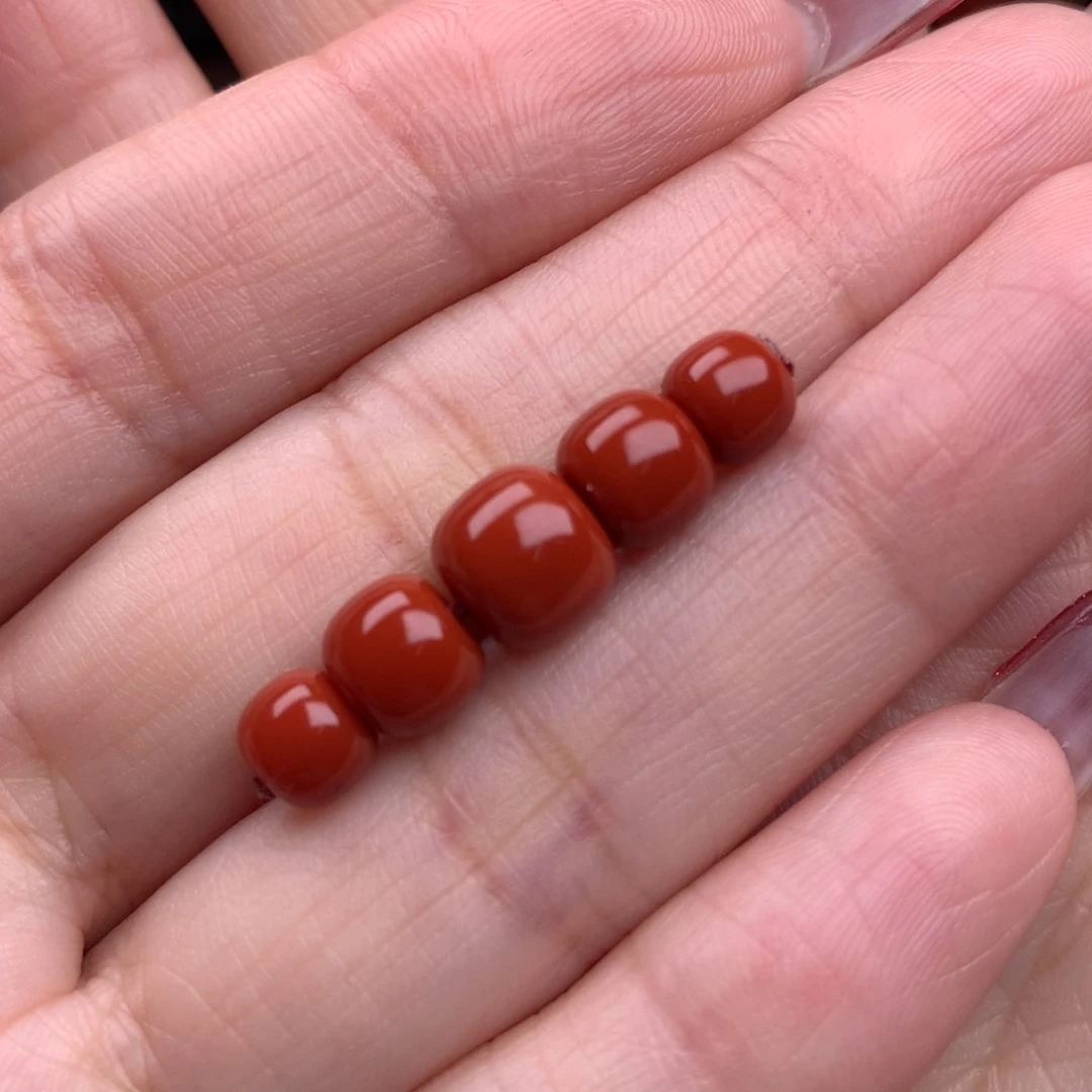 南红玛瑙精工配饰未镶嵌7.8.9