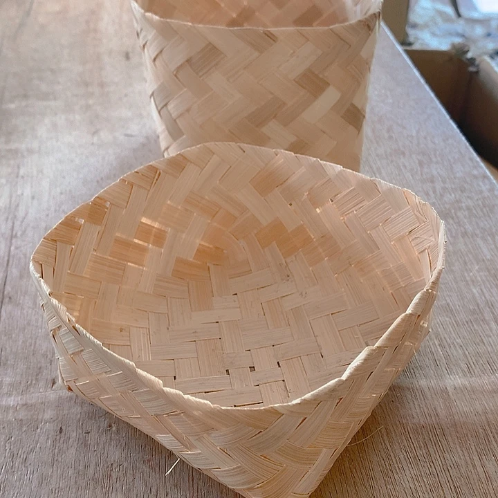 老货新品竹子做茶篓