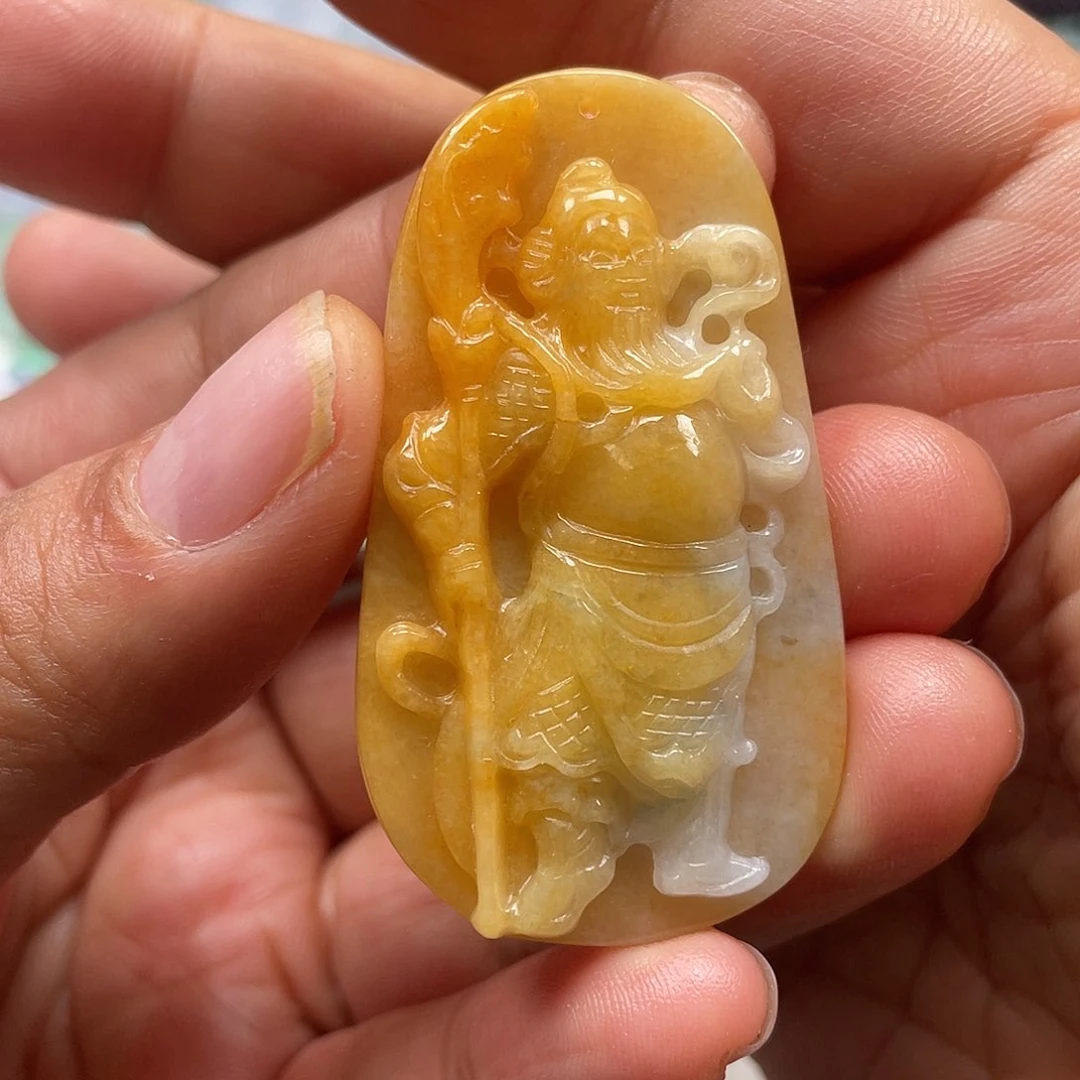 颈饰未镶嵌翡翠翡玉缘翡翠