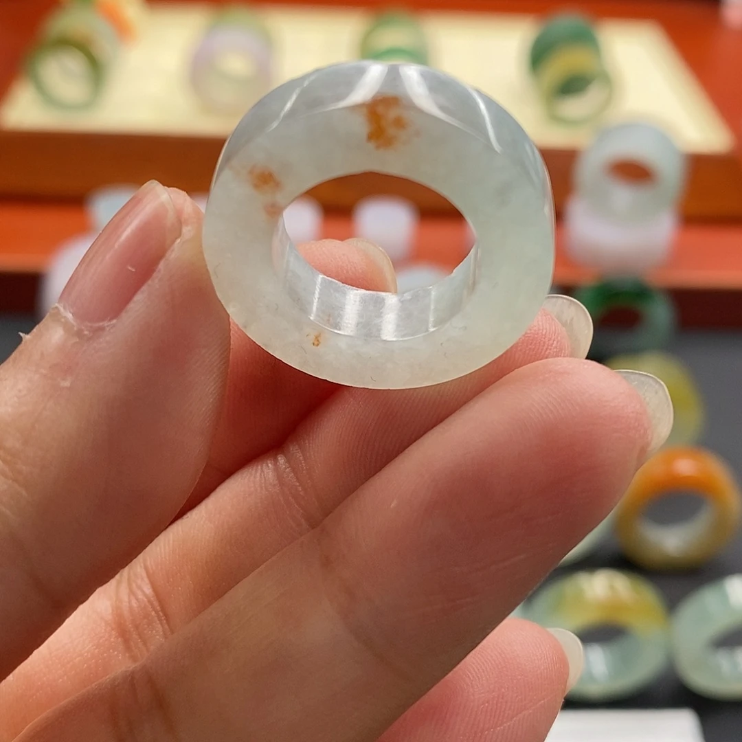 定制翡翠未镶嵌翡翠9-15圈口