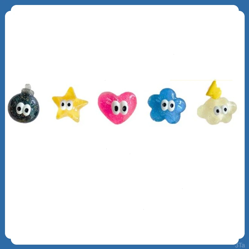 5甜美夏耳环耳饰树脂小众女件套 独特耳饰学生闺蜜耳钉非金属可爱