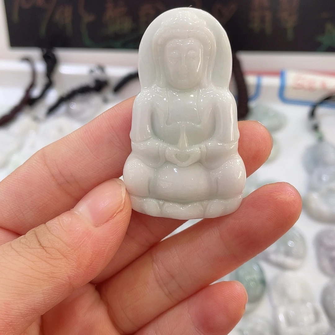 颈饰未镶嵌翡翠翡翠观音