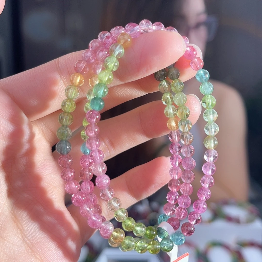 碧玺未镶嵌碧玺 4mm