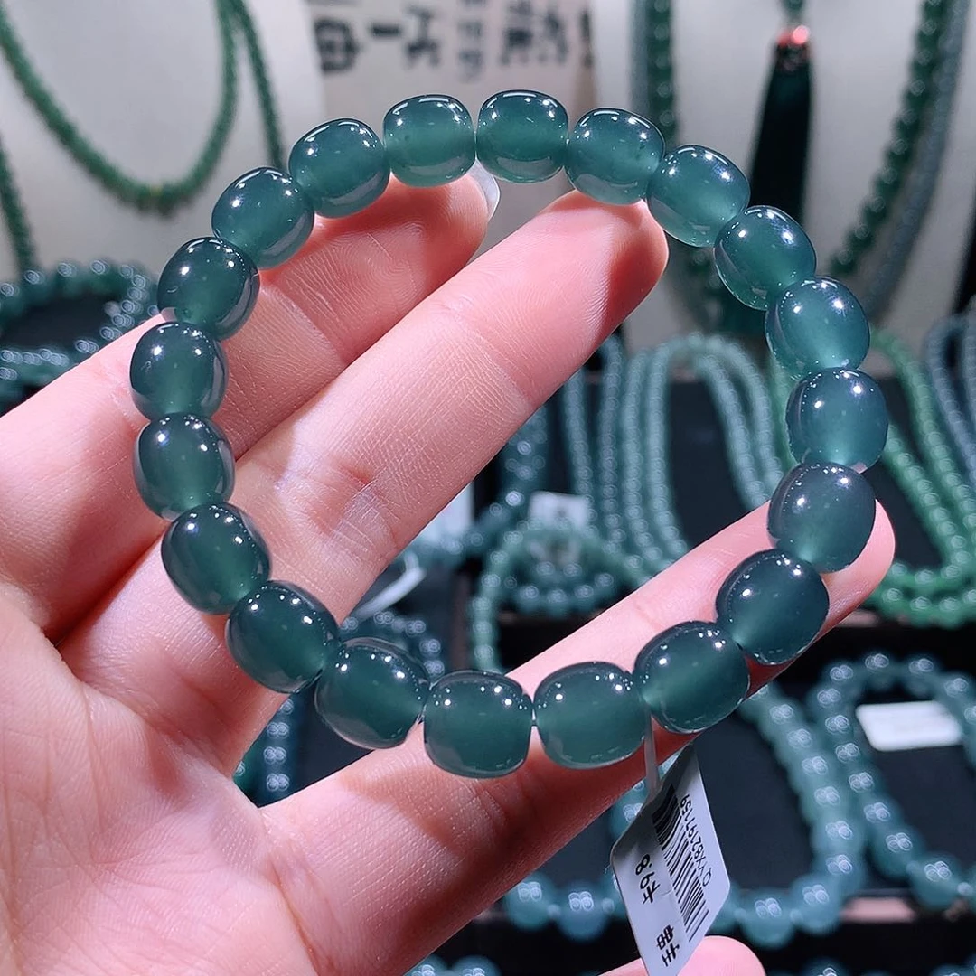 未镶嵌手链翡翠天然a货翡翠手串9.8