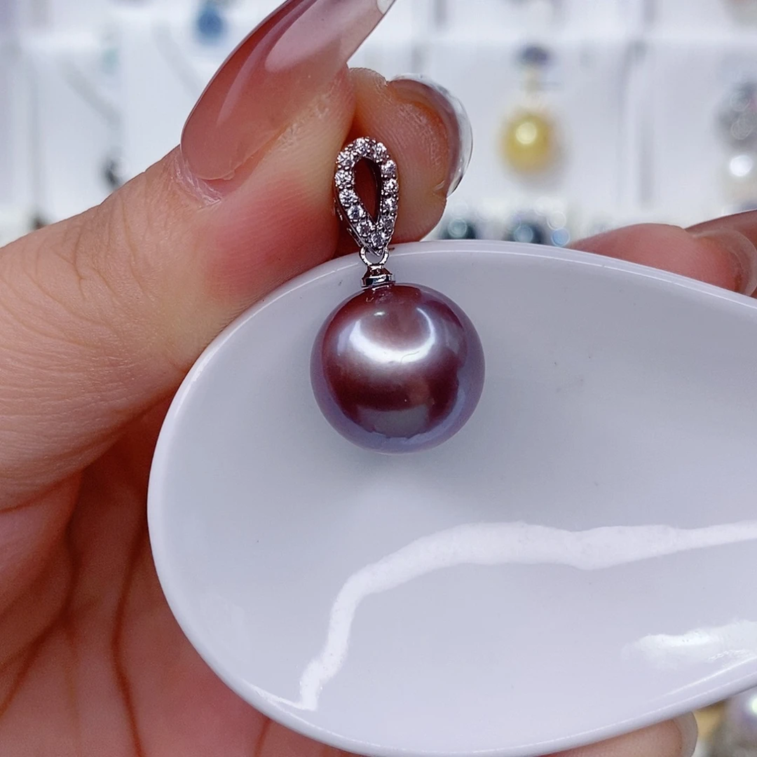 未镶嵌淡水珍珠吊坠(赠链)14➕