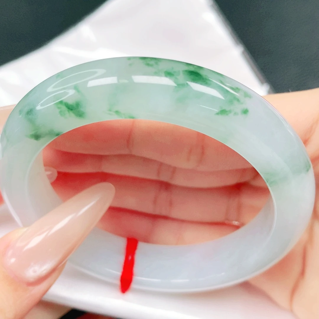 翡翠未镶嵌手镯54