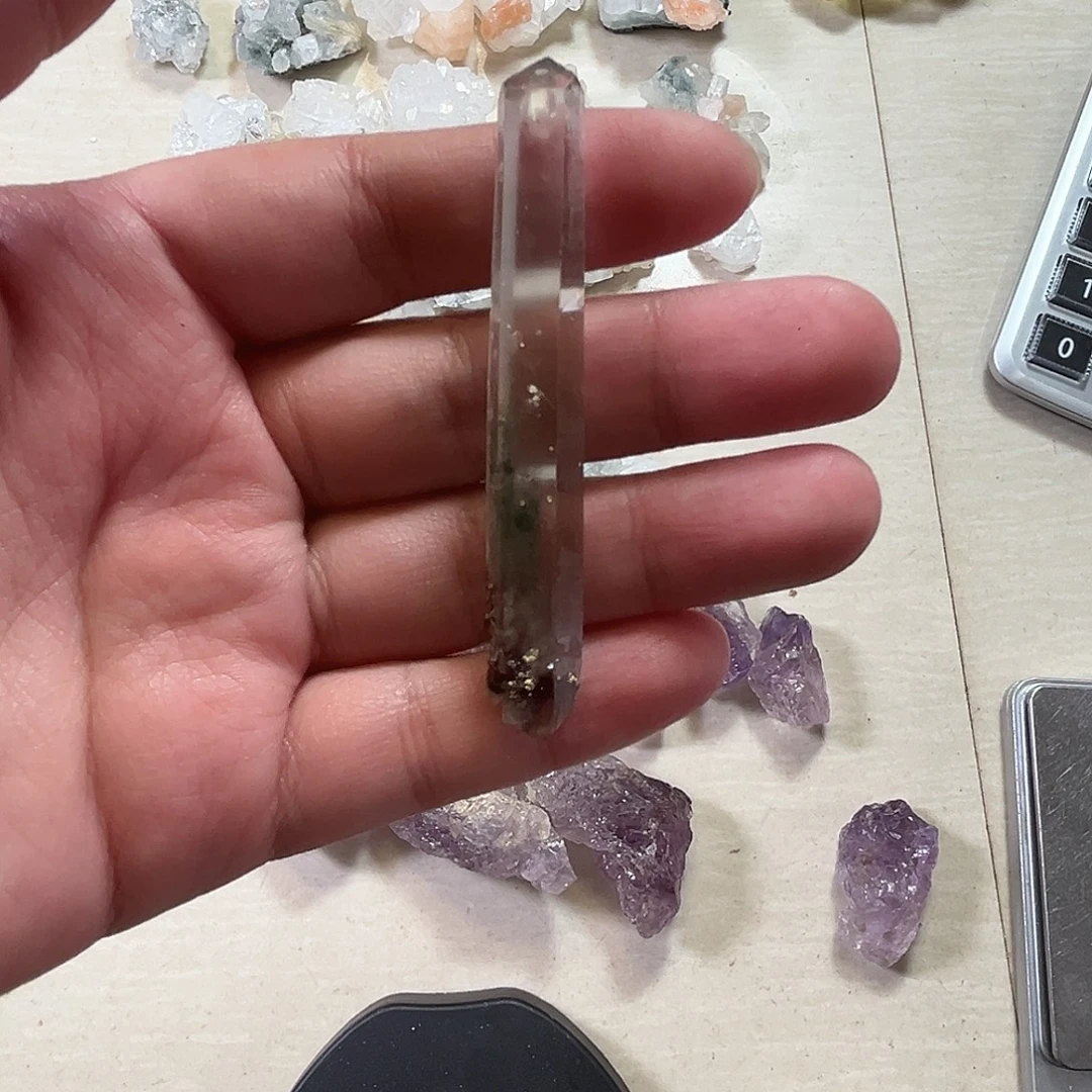 珠宝半成品水晶未镶嵌