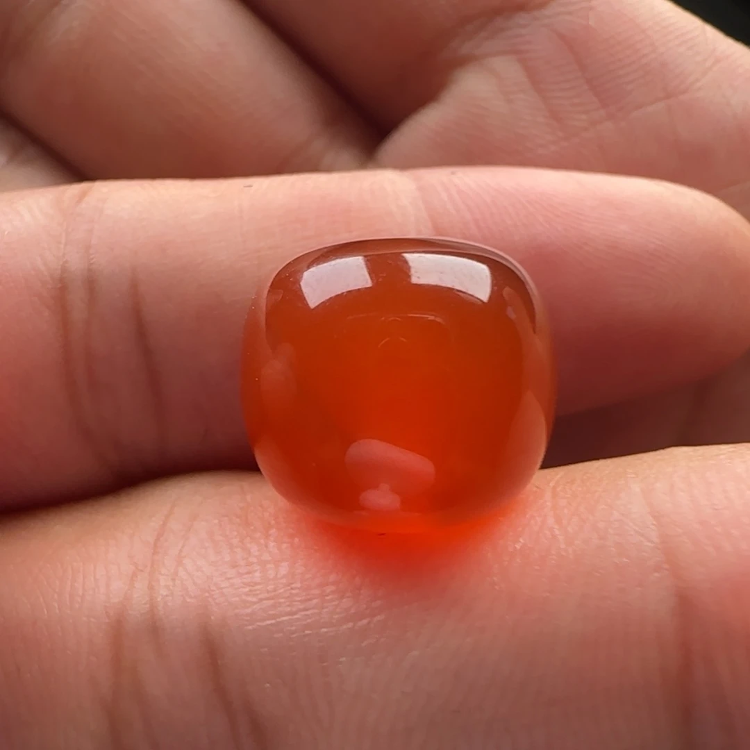 南红玛瑙老型13.8×12.3未镶嵌