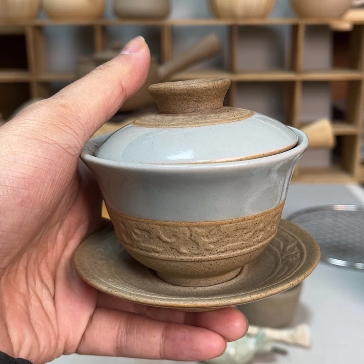 壶老段烧陶瓷茶器