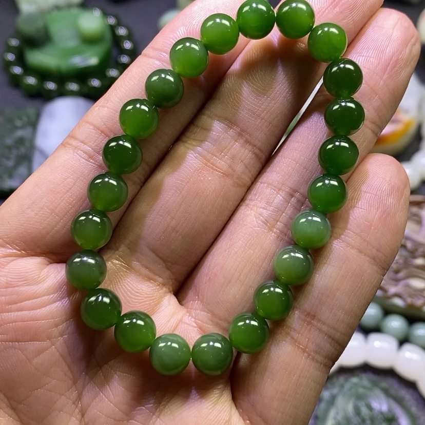 【闪购商品】未镶嵌和田玉（碧玉）挂件杨*