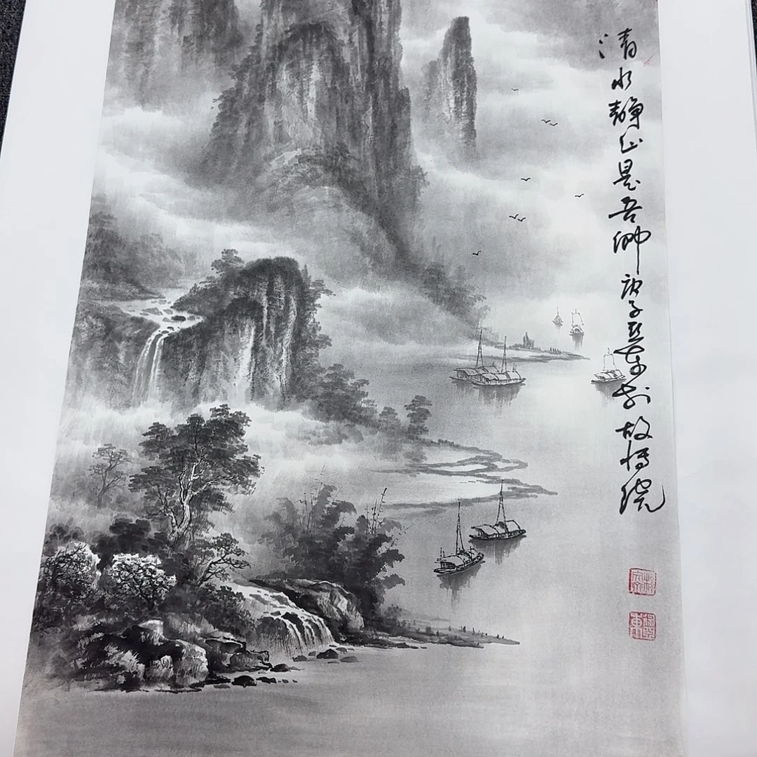 国画多次参加国内外大型