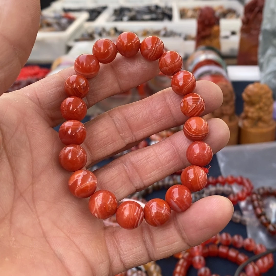 玛瑙/玉髓未镶嵌手链